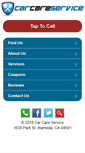 Mobile Screenshot of carcarealameda.com